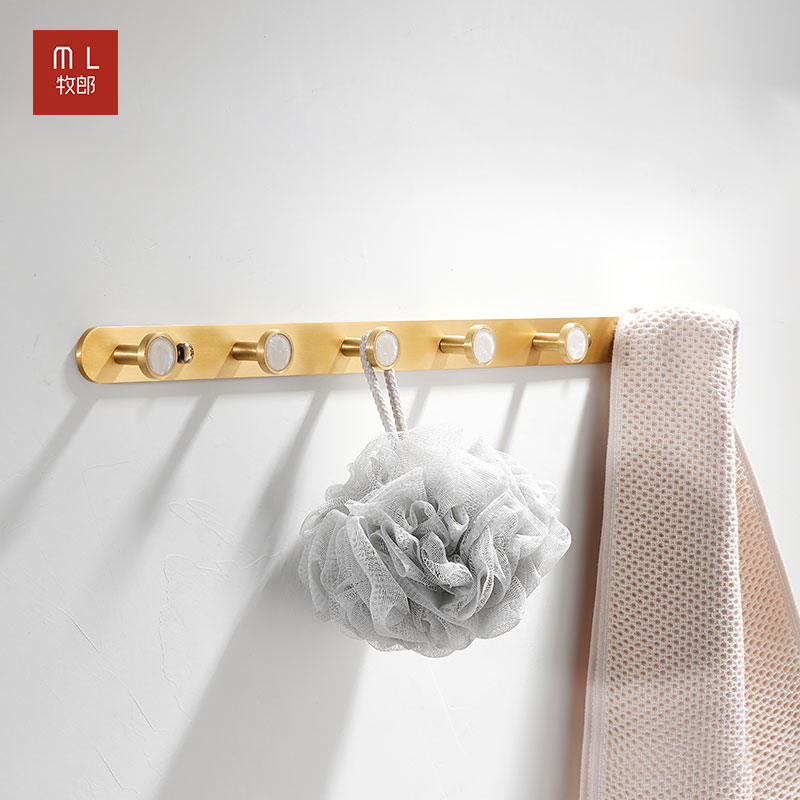 免打孔轻奢创意进门墙壁挂衣钩