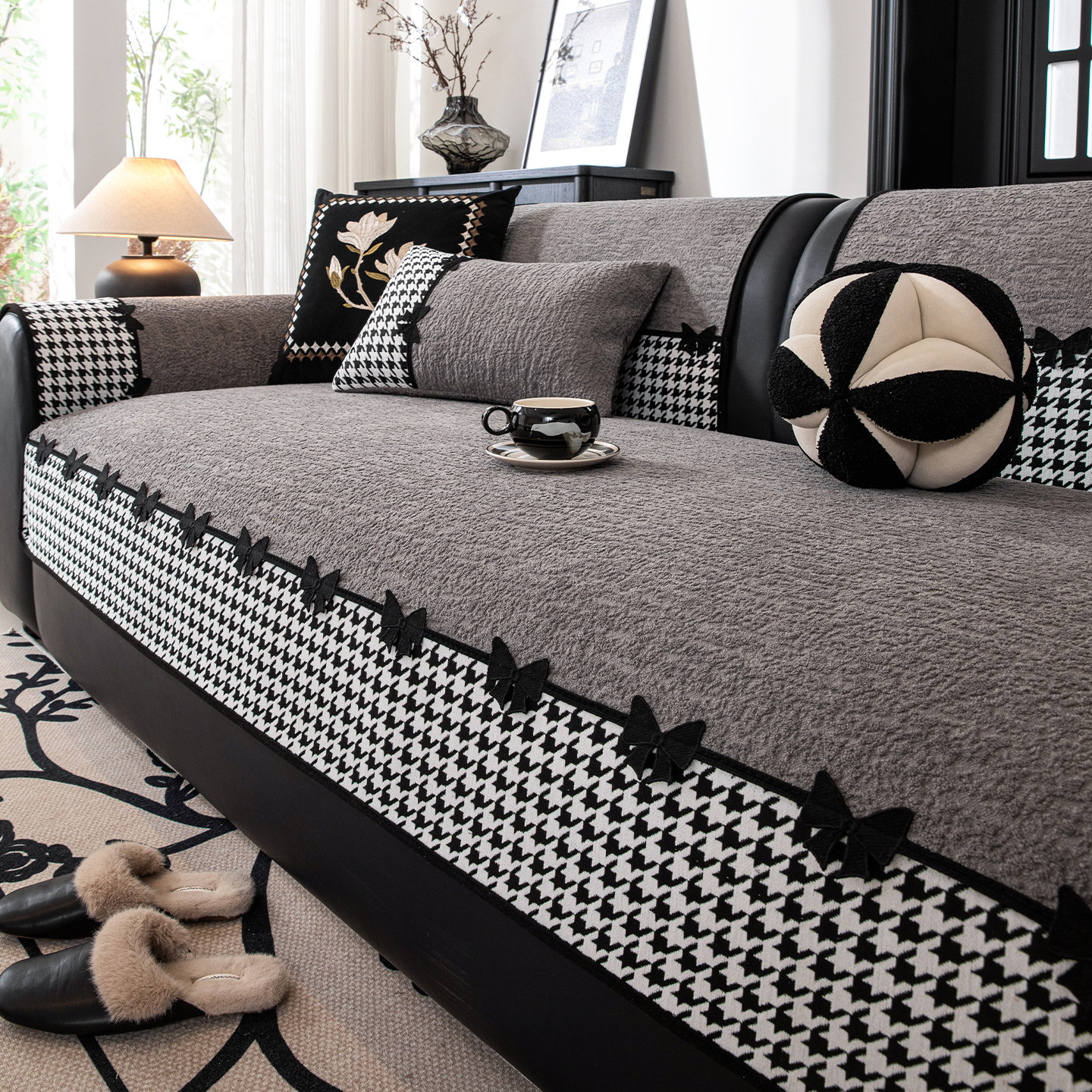 沙发垫冬2025新款四季通用固定防滑沙发坐垫子高级感套罩盖布巾座,居家布艺,沙发垫,淘宝优惠券,粉丝福利购,淘宝优惠卷