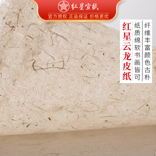 云龙皮纸加厚手工宣书法绘画皆可