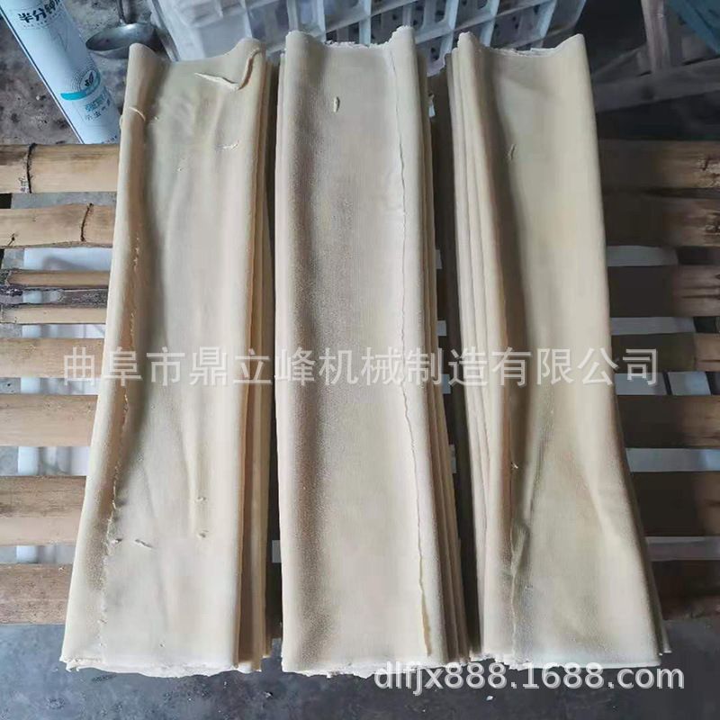 全自动千张豆腐皮机多少钱不锈钢干豆腐机蒸汽加热辽宁地区厂家