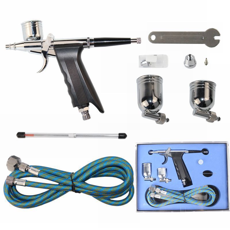 笙亚特美术彩绘喷笔枪套装模型纹身喷笔喷涂仪器气动喷枪配件软管
