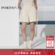 花苞松紧腰头宽松短裤 宝姿PORTSPURE女装 2026早春新品