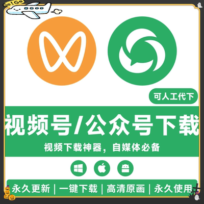 视频号下载器提取解析神器mp4下载工具软件永久手机电脑一键高清