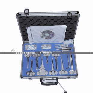 上海金钟气管切开器械包SA0180成套气管器械包W-SL-01