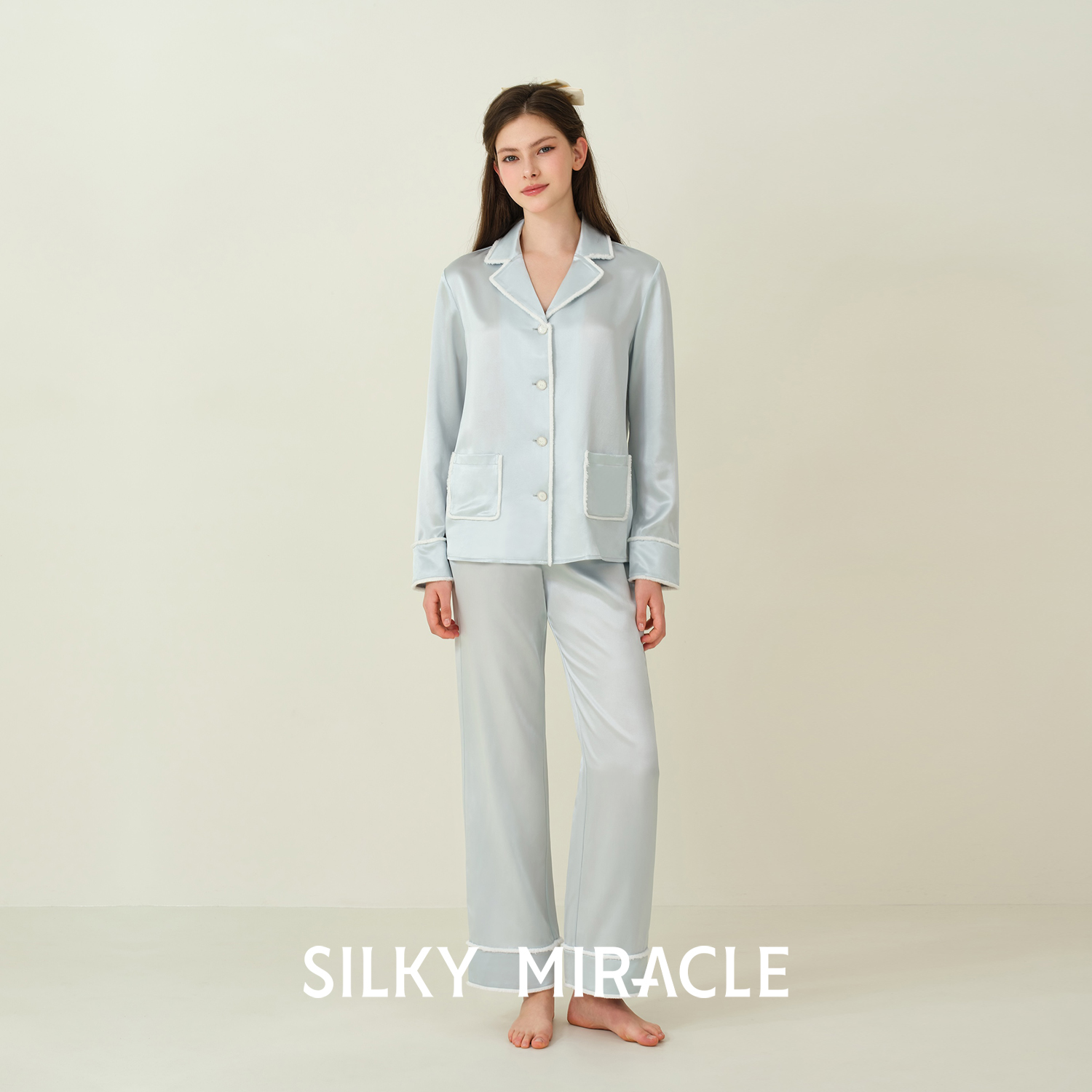 SILKYMIRACLE女真丝睡衣