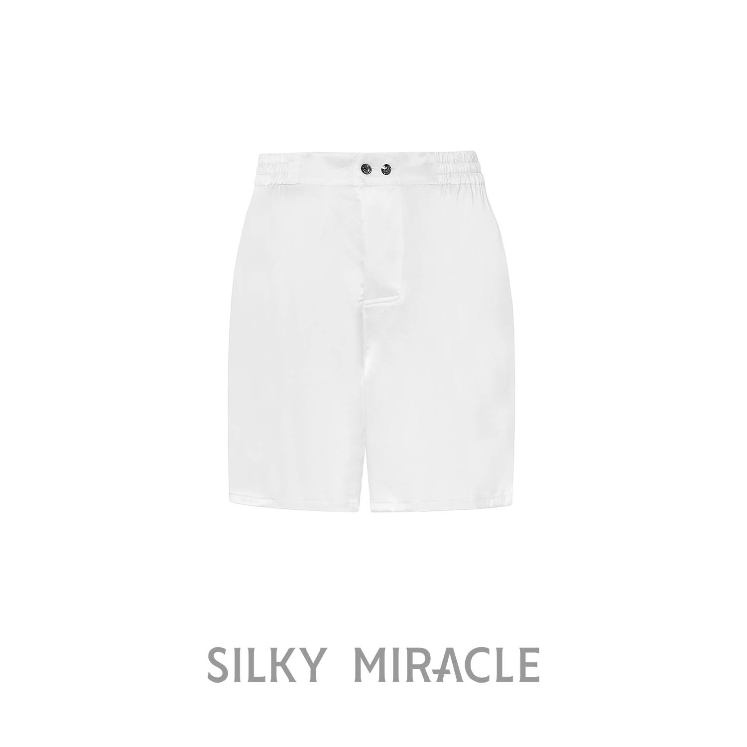 silkymiracle男士短裤运动真丝