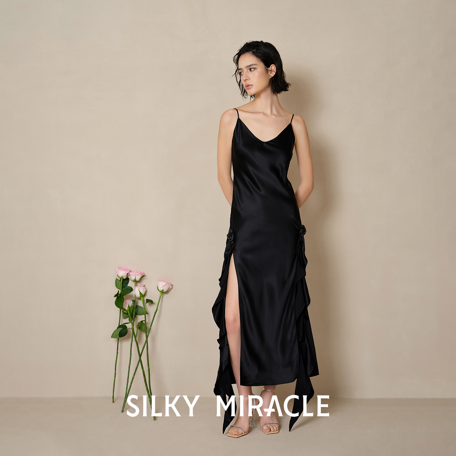 SILKYMIRACLE真丝法式睡裙