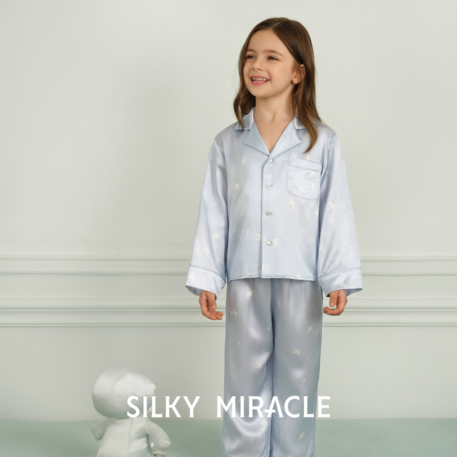 SILKYMIRACLE真丝睡衣儿童
