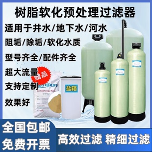 软化水处理设备软水机家用锅炉井水自来水专用软化设备处理水垢