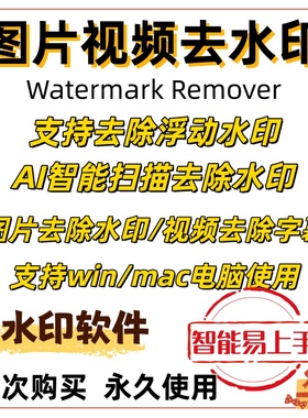 视频去水印HitPaw Watermark Remover 软件工具WIN MAC处理图像