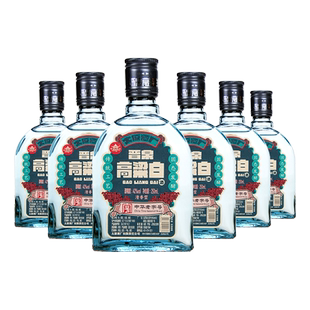 山西太原酒厂 晋泉高粱白 42度小青白 250ml*6 小瓶白酒 清香型