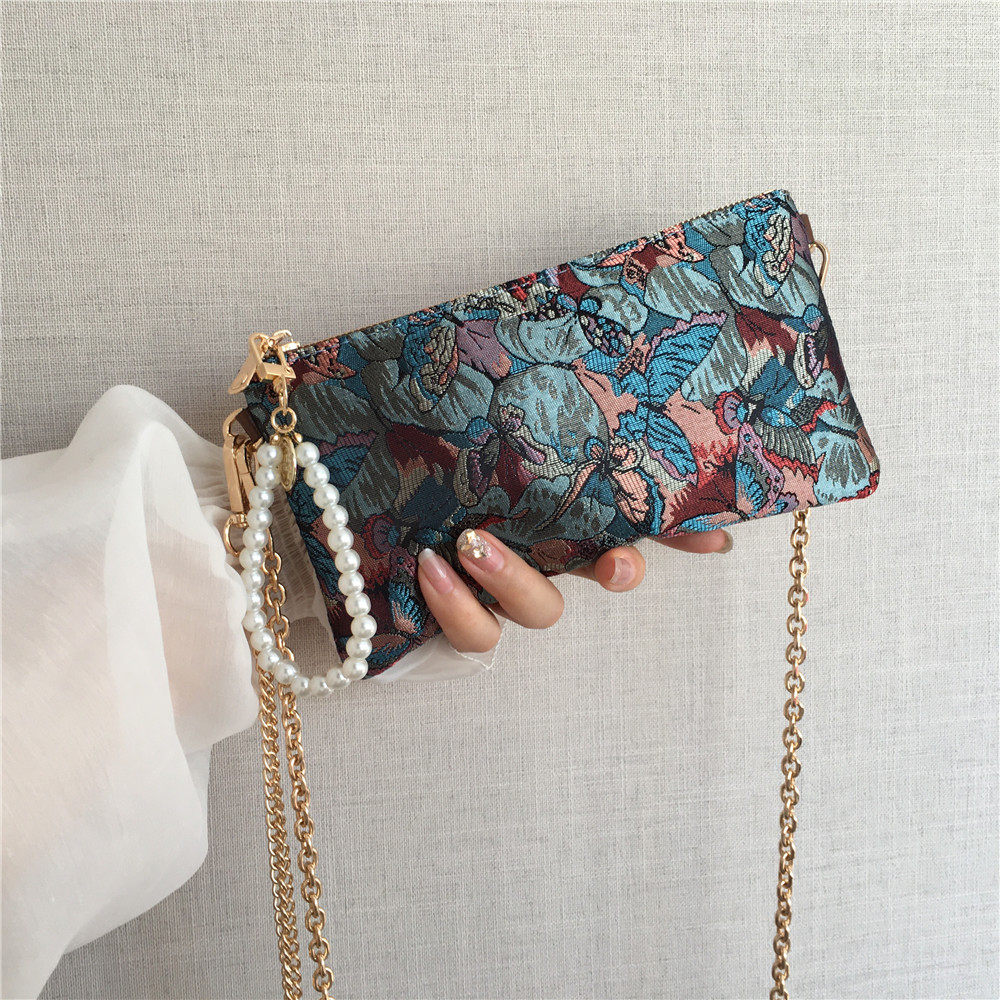 国风手机包新款女卡包精致蝴蝶钱包拉链化妆手拿包链条单肩斜挎包,箱包皮具/热销女包/男包,手机包,淘宝优惠券,粉丝福利购,淘宝优惠卷