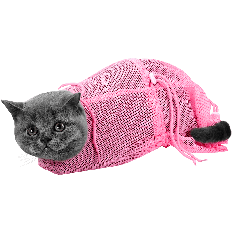 洗猫袋猫咪洗澡神器宠物剪指甲防抓咬固定猫包袋猫咪洗澡清洁用品