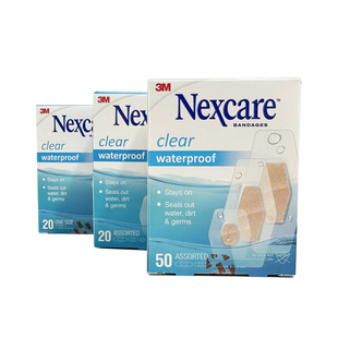 3M耐适康Nexcare创可贴止血卡通擦伤透明防水透气创口贴伤口敷料