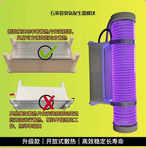 杀菌消毒空气除甲醛臭氧发生器