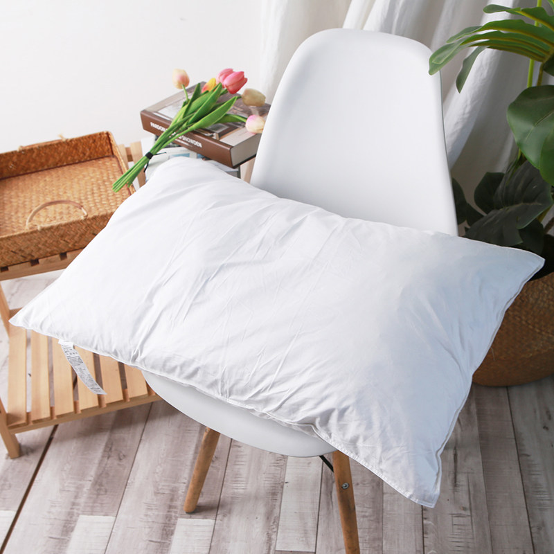 纯色护颈椎家用枕头芯成人单支装柔软舒适48x74CM枕芯内胆民宿枕,床上用品,枕头/枕芯,淘宝优惠券,粉丝福利购,淘宝优惠卷