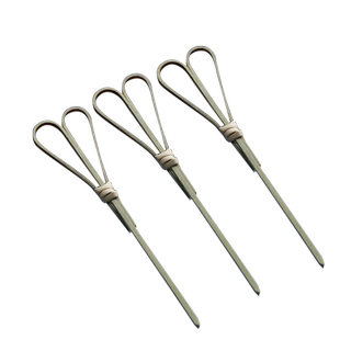 一次性水果签水果叉打结花节剪刀签鸡尾酒汉堡三明治装饰艺术竹签