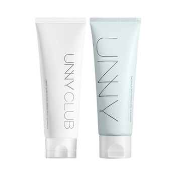 unny官旗！氨基酸洗面奶120g×2支券后5元包邮