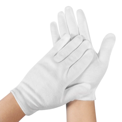 120双作业手套劳保耐磨加厚工作白手套礼仪文玩盘珠非纯棉薄手套