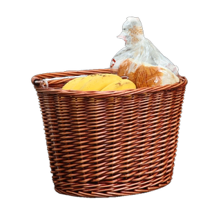 购物篮藤编野餐篮柳编手提篮竹篮子水果篮礼品篮淳佳家居菜篮子