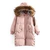 Down padded women 2019 new pattern winter Korean Edition Mid length version cotton-padded clothes Easy ins Harbor Wind Ultra-fire cotton-padded jacket