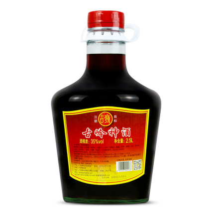 古岭神2.5L养生酒人参枸杞黄精滋补药材浸泡酒节日囤货官方旗舰店