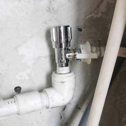 全铜三角阀加厚冷热水器阀门开关一进二出三通304不锈钢止分水阀