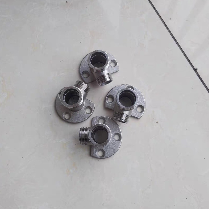 接头淋浴水龙头4分支架固定明暗转花洒配件转换头304不锈钢混水阀