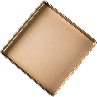 28×28方形烤盘蛋糕卷模具毛巾卷不粘烤箱雪花酥盘烘焙磨摸具套装