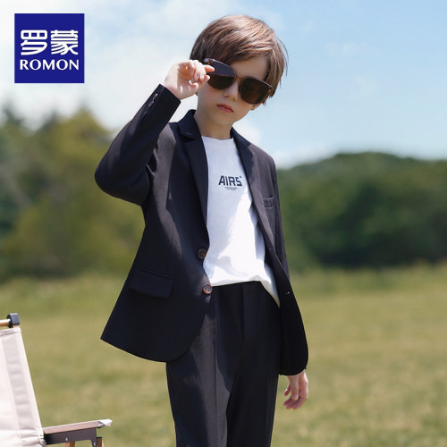 男童小西服礼服小西服罗蒙