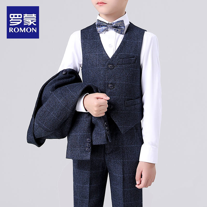 罗蒙儿童礼服男童演出走秀