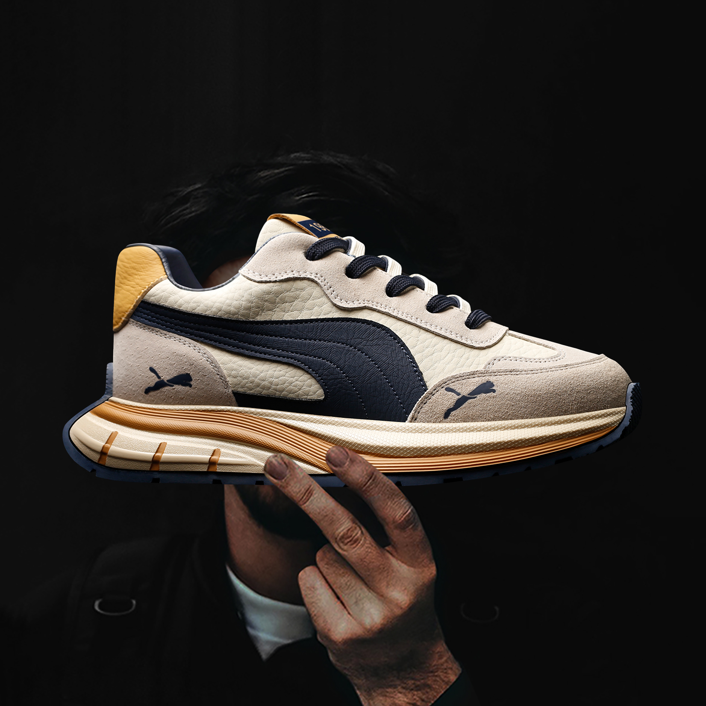 余文乐同款阿甘慢跑鞋