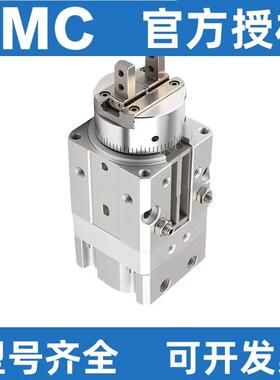 SMC气缸MRHQ旋转夹紧手指气爪夹MRHQ10D/16D/20D/25D-90S-180SZ