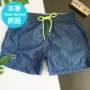 Quần short nam Beach Quần bơi màu tinh khiết Quần L Loose Loose Resort Beach Set Vải nhẹ thoải mái lót - Quần bãi biển 	quần đi biển cho nam	