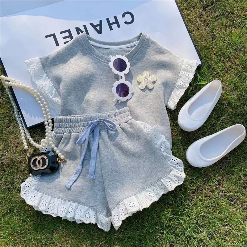 洋气运动服中小孩两件套