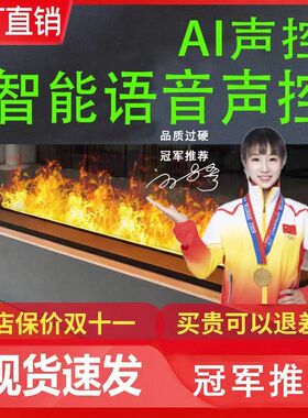 家用3d雾化壁炉欧式装饰嵌入式电子壁炉仿真火焰网红电视柜加湿器