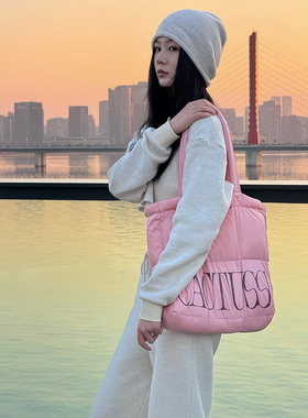 CAC蓬蓬超轻云朵包瑜伽包大容量运动包购物袋PUFFER SHOPPER