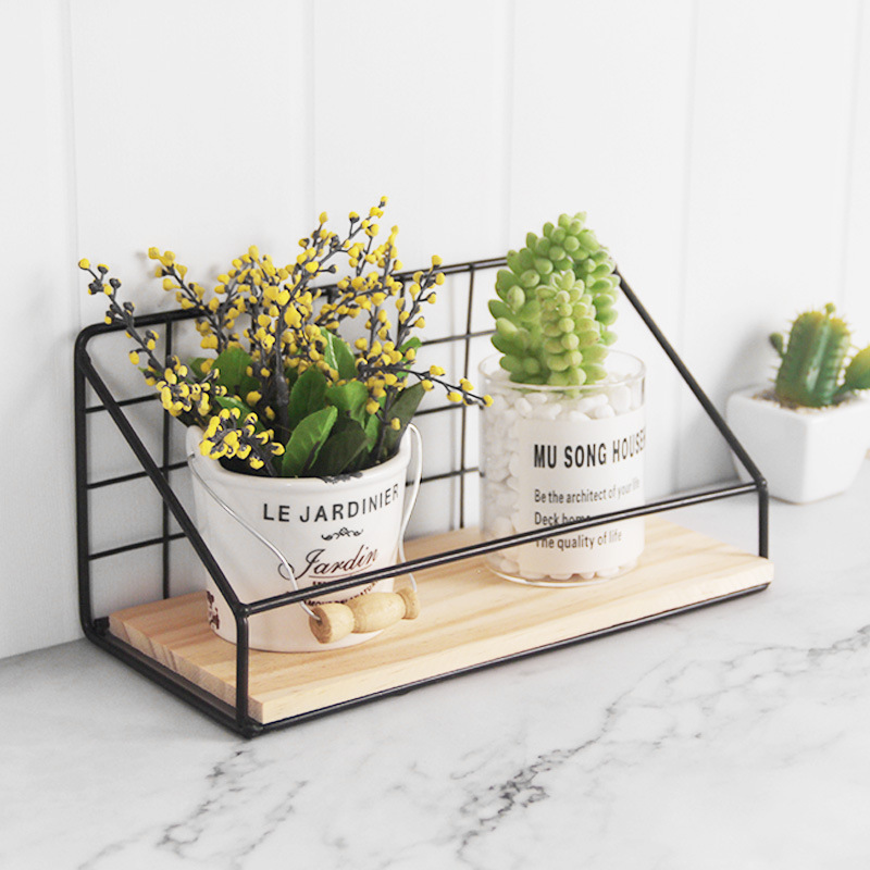 墙上置物架壁挂免打孔挂墙免钉床头书架上铺宿舍收纳神器卧室架子