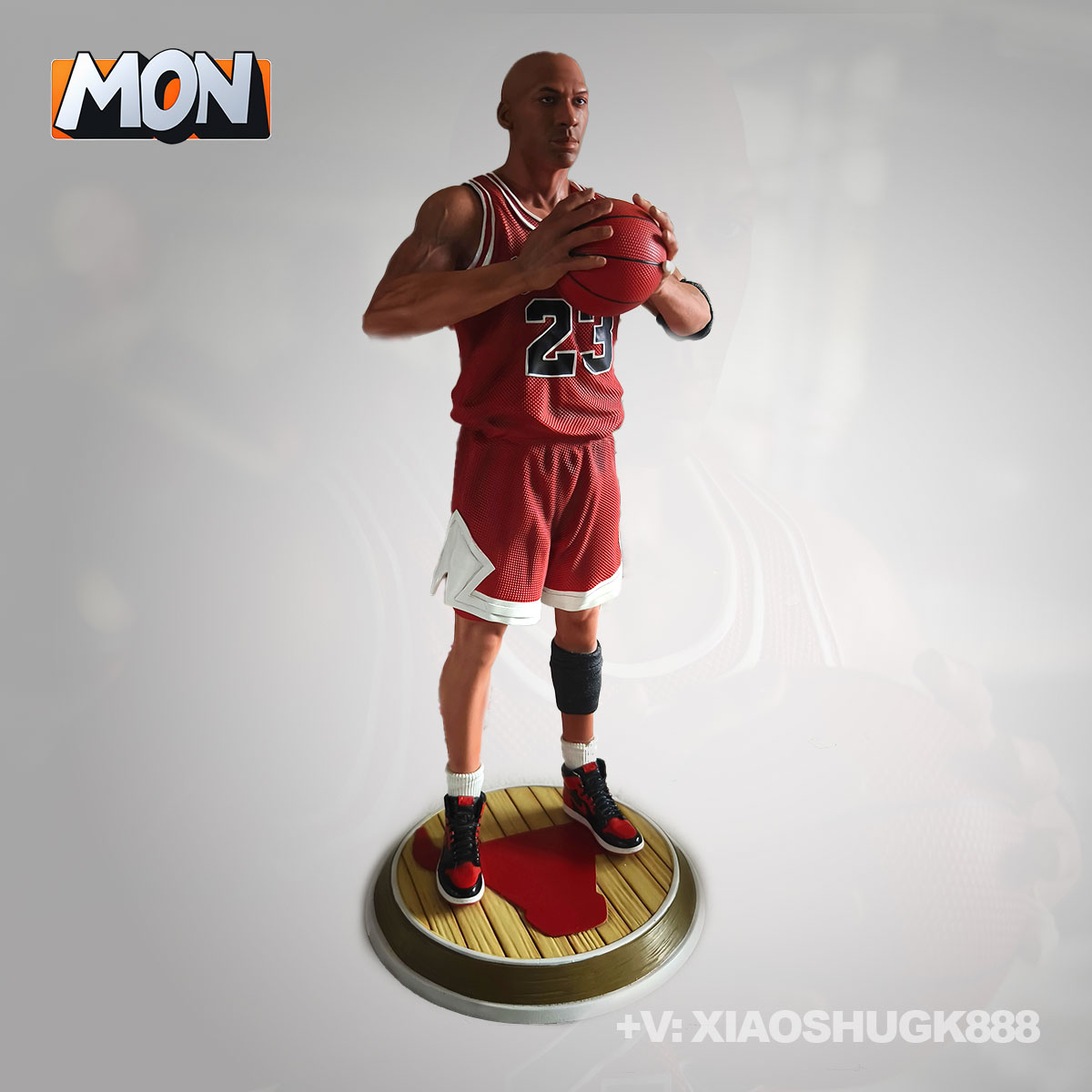 乔丹Jordan中年版23号手办