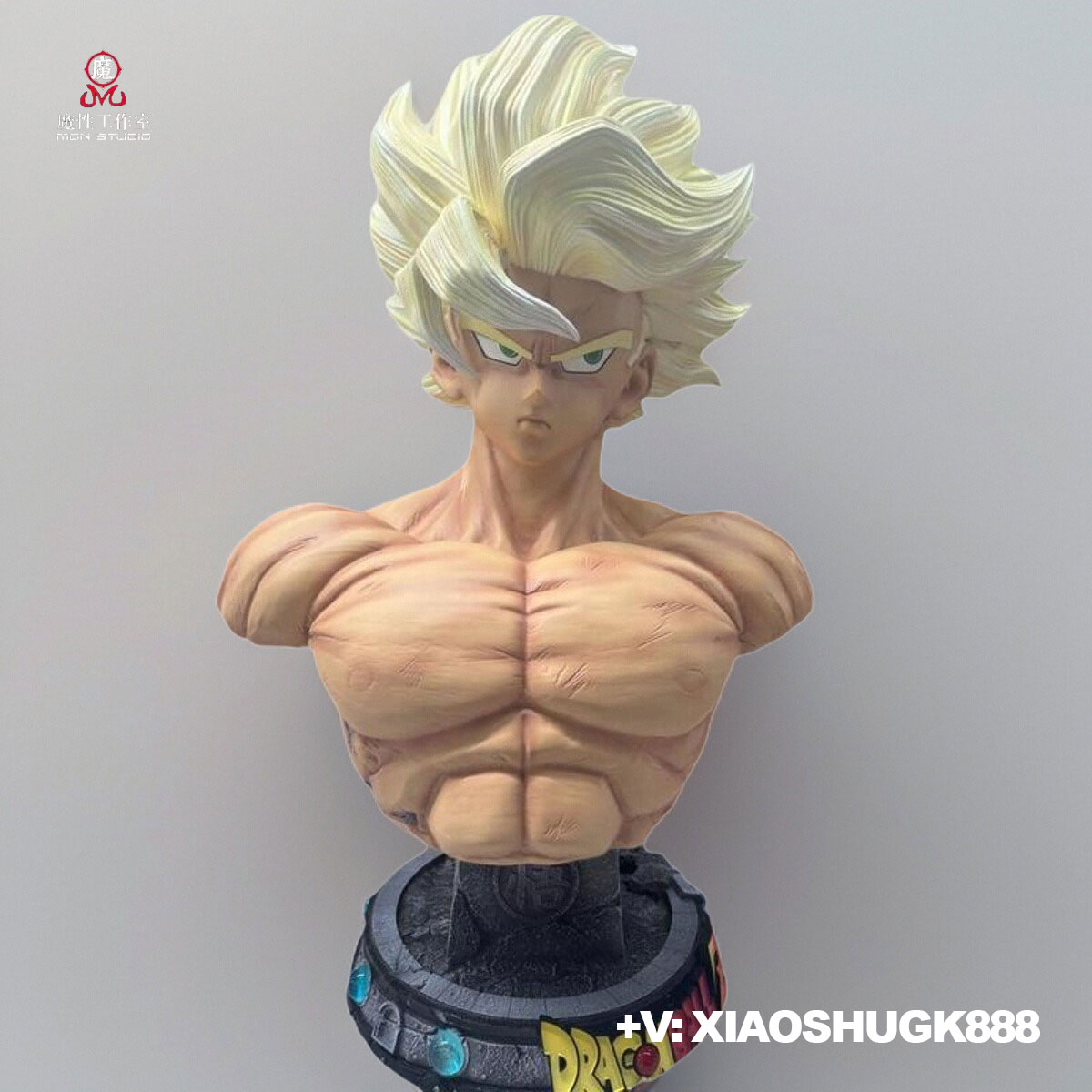 初超悟空胸像龙珠手办雕像