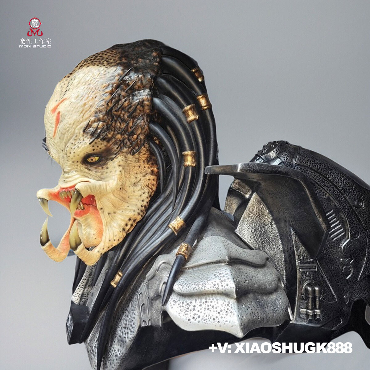 预售电影异形大战铁血战士雕像