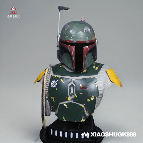 定做星战波巴费特胸像手办雕像