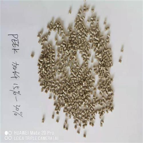 本色PEEK塑胶加纤15%-30%加工齿轮轴承的塑料颗粒汽车密封圈配件
