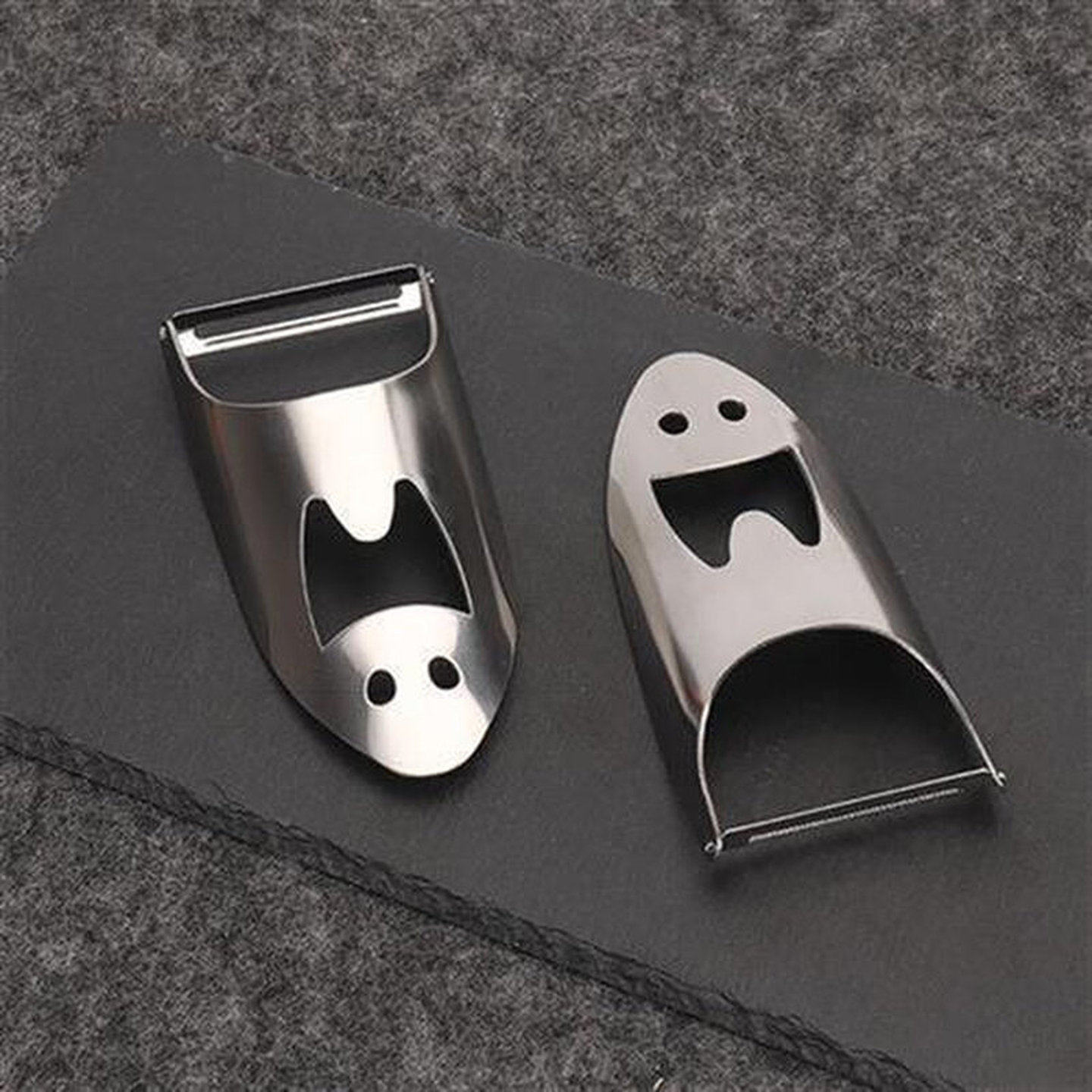 不锈钢笑脸削皮器刨丝器啤酒开水果削皮刀蔬果瓜刨厨房小工具包邮