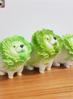 菜狗模型大号树脂桌面摆