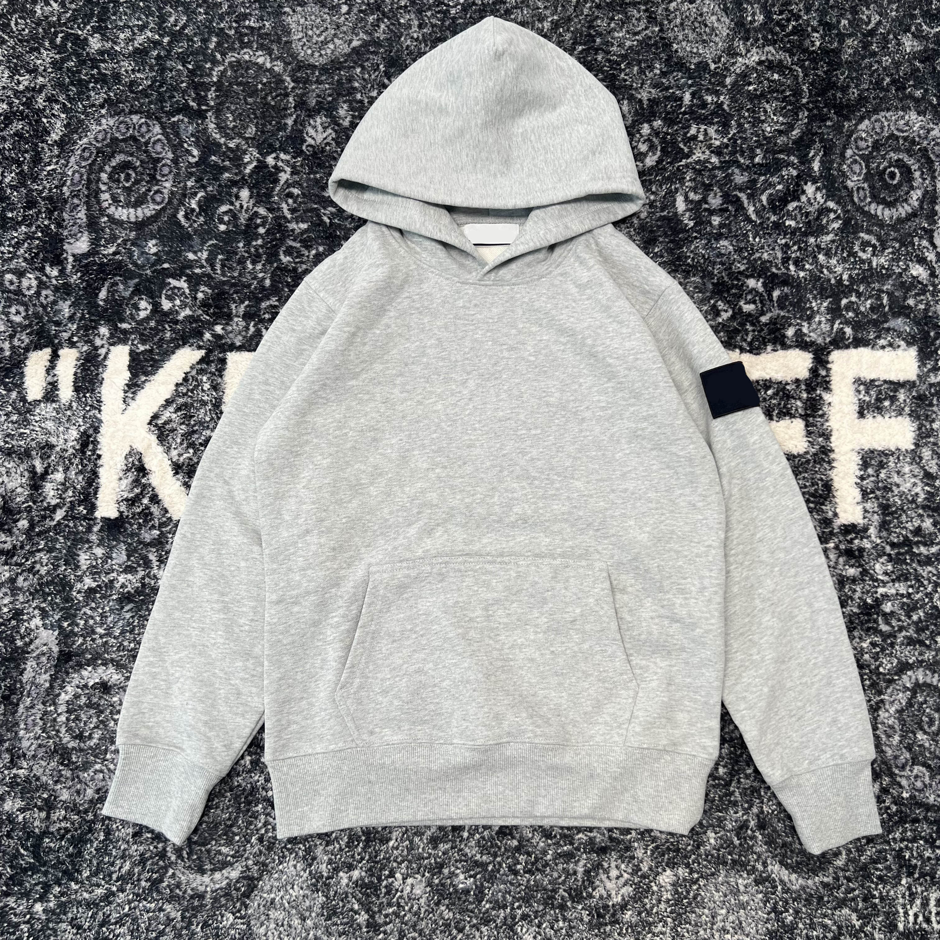 thumbnail for XS independent 480G hooded thickened warm sweatshirt is the same style for men and women
