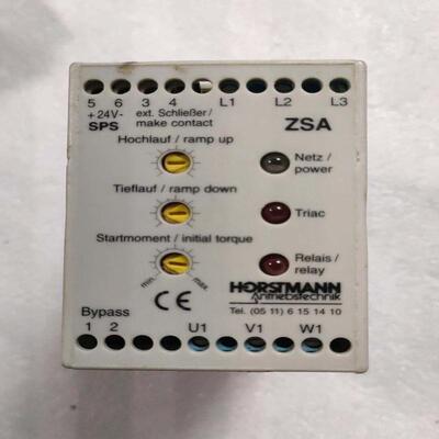 议价德国Horstmann软启动3KW，功能包好，实物可维修