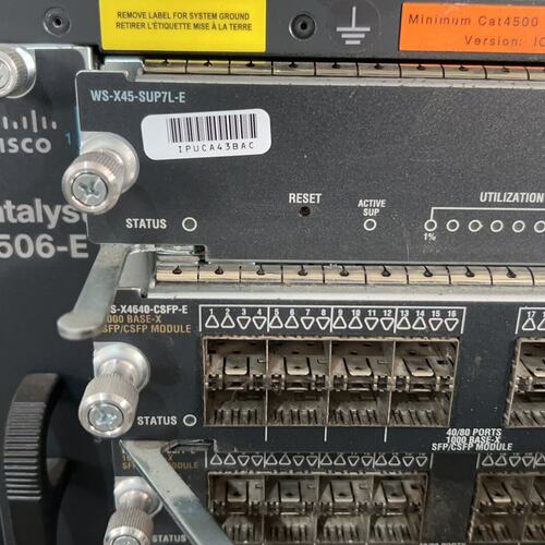 议价Cisco思科 WS-X4640-CSFP-E 业务卡可维修