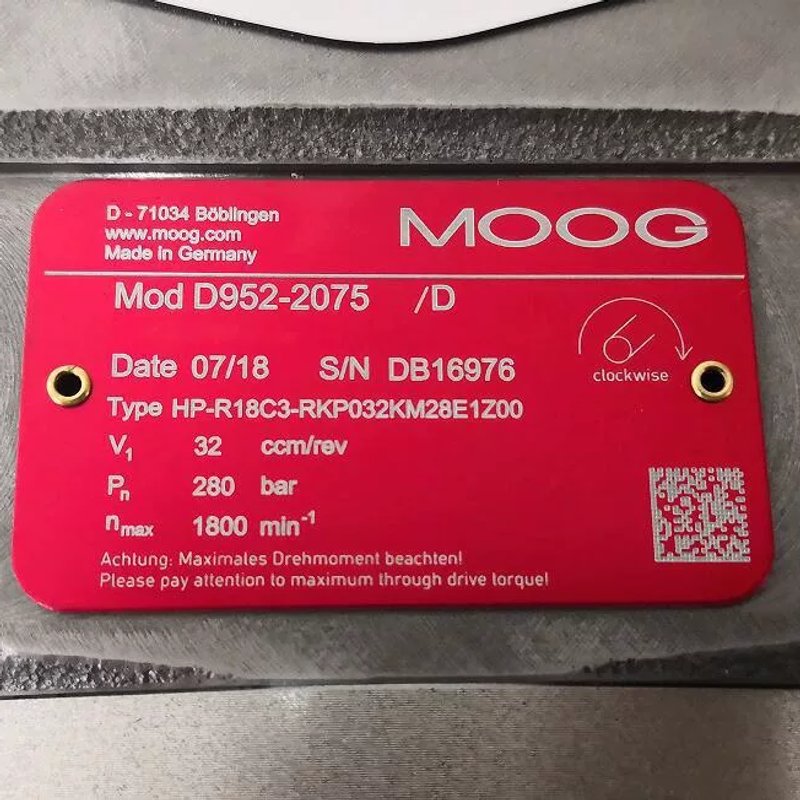 议价MOOG//穆格 液压泵 D9可维修图片