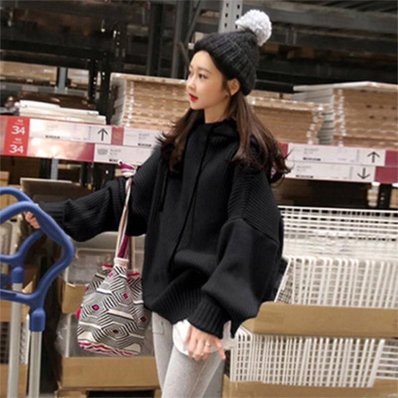 长款毛衣女过膝连身长裙2018秋冬季新款套头宽松毛衣女中长款针|ruв категории Женская одежда, свитер - от Buy2taobao.com для оказания профессиональной услуги покупки агента Taobao